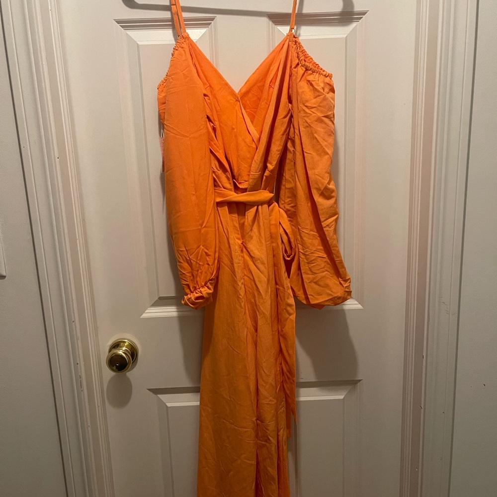 VICI orange jumpsuit - Picture 2 of 3